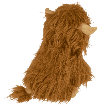 Plush highland cow, ca. 22 cm,