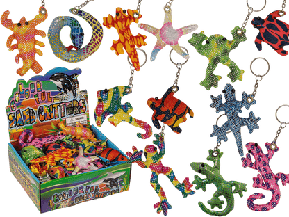 Keychain, Sand filled animals,