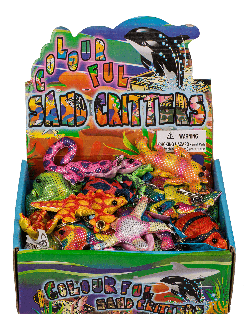 Keychain, Sand filled animals,