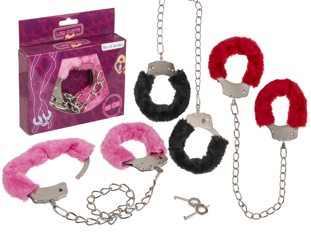 Plush leg cuffs,