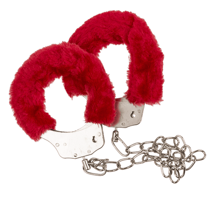 Plush leg cuffs,
