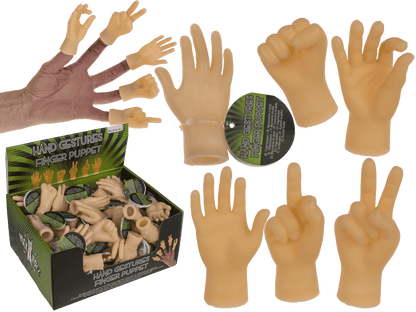 Finger puppet, Hand Gestures, ca. 6-8 cm,