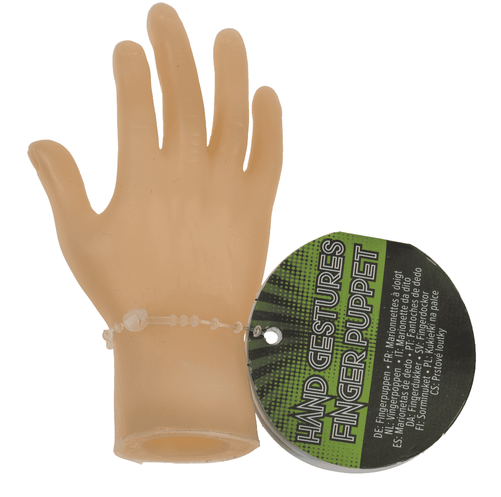 Finger puppet, Hand Gestures, ca. 6-8 cm,