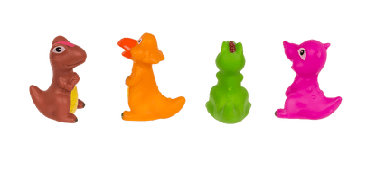 Finger puppet, Cartoon Dinisaur, 6-8 cm,