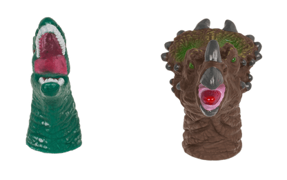 Finger puppet, Dinisaur, 6-8 cm,