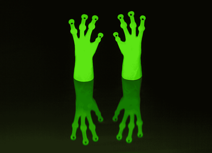 Finger puppet, Alien-Hands, Glow in the Dark,