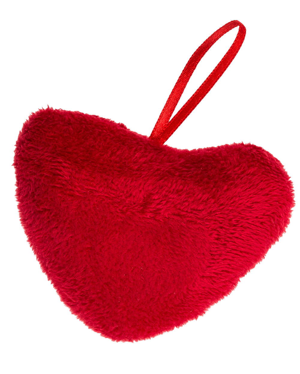 Red plush heart, I love you,