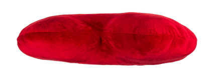 XXL-Red plush heart, ICH LIEBE DICH,