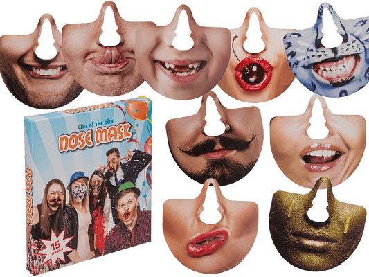 Party photo accessoires, nose masks,