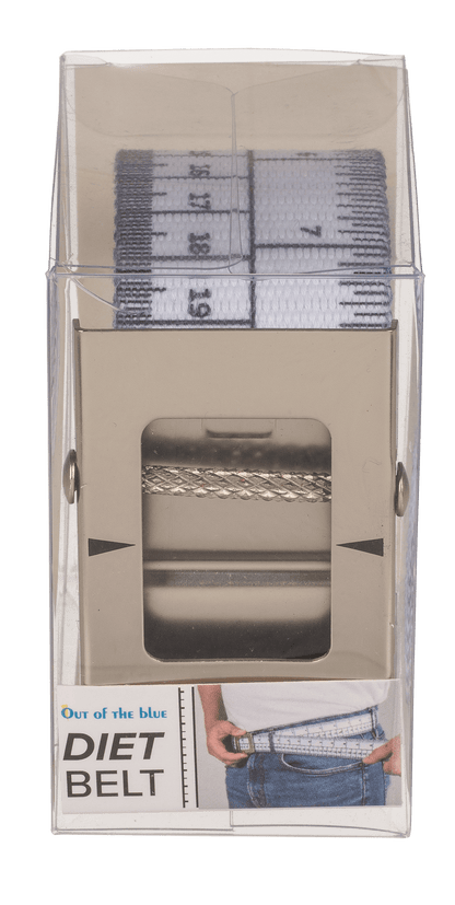 Diet Belt, ca. 155 x 3,8 cm, with metal buckle,