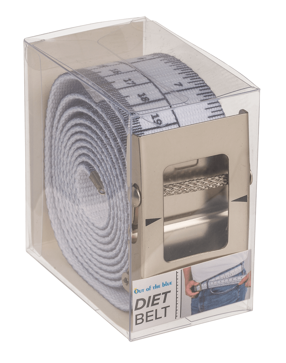 Diet Belt, ca. 155 x 3,8 cm, with metal buckle,