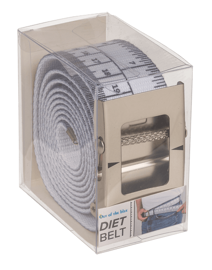 Diet Belt, ca. 155 x 3,8 cm, with metal buckle,