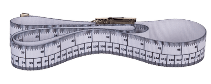 Diet Belt, ca. 155 x 3,8 cm, with metal buckle,