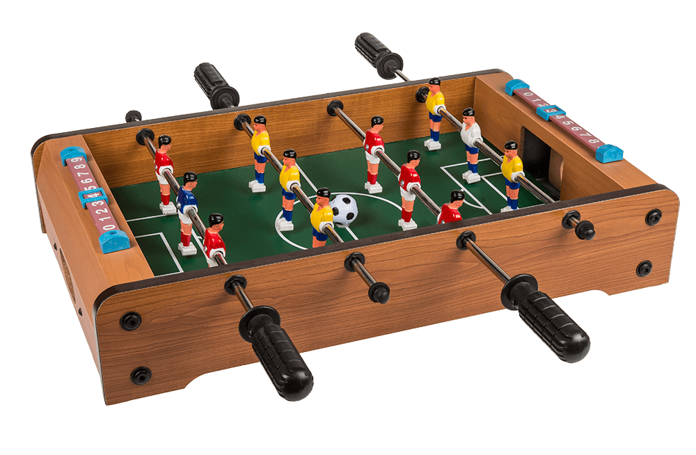 Wooden tabletop football, Kicker,