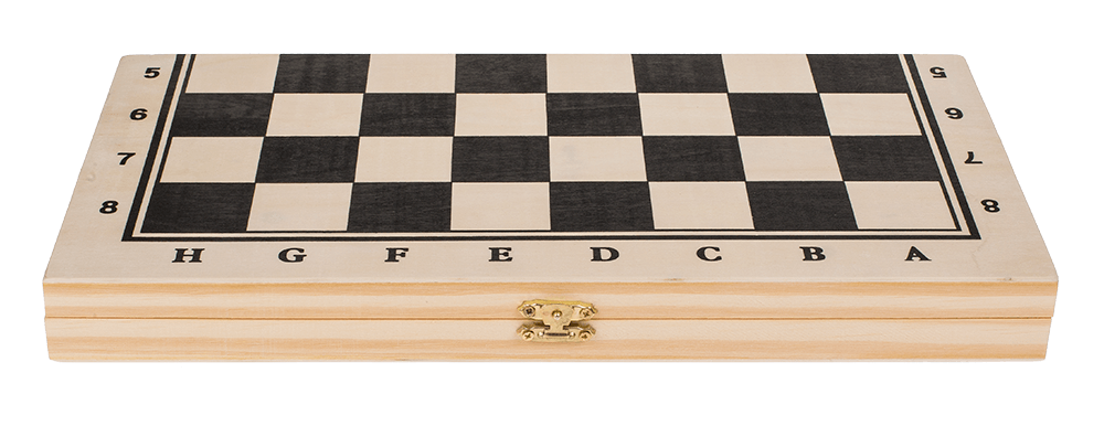 Wooden board game, chess,