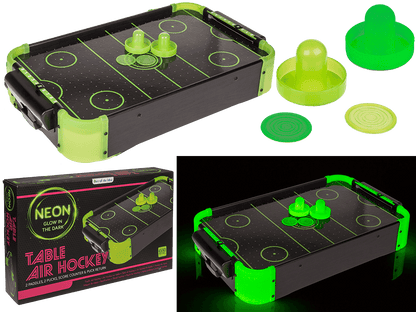 Table air hockey game, Glow in the Dark,