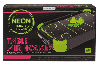 Table air hockey game, Glow in the Dark,
