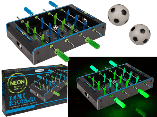 Tabletop football, Kicker, Glow in the Dark,