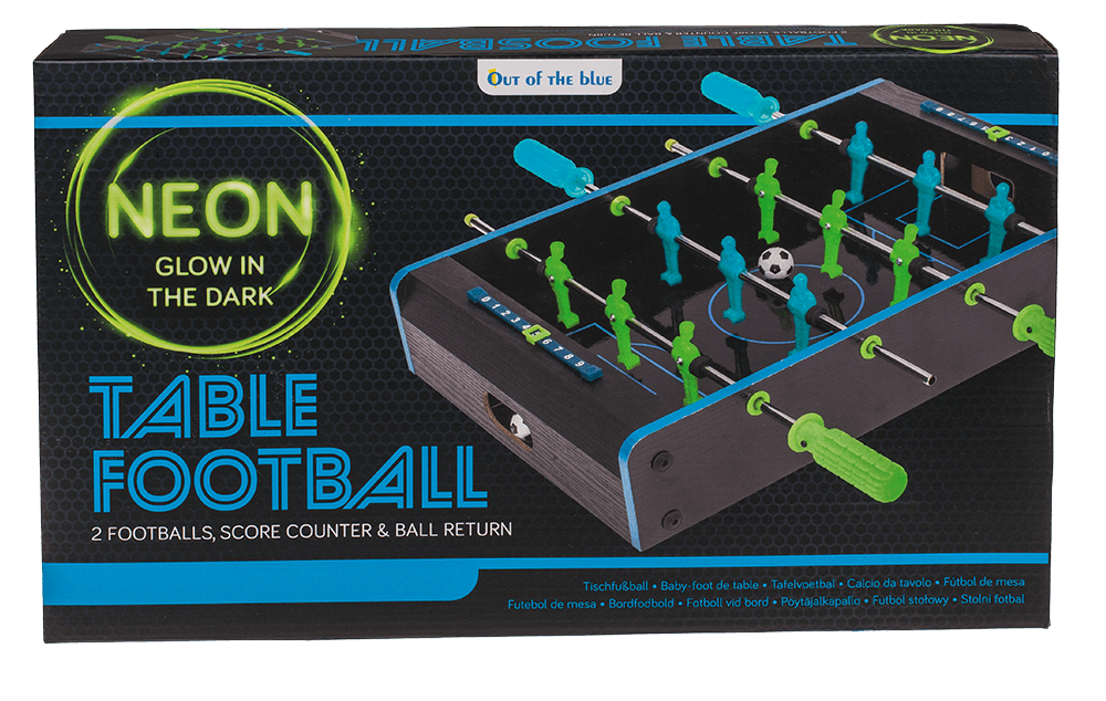Tabletop football, Kicker, Glow in the Dark,