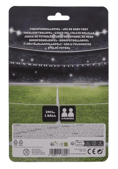 Tabletop football, incl. 1 ball,