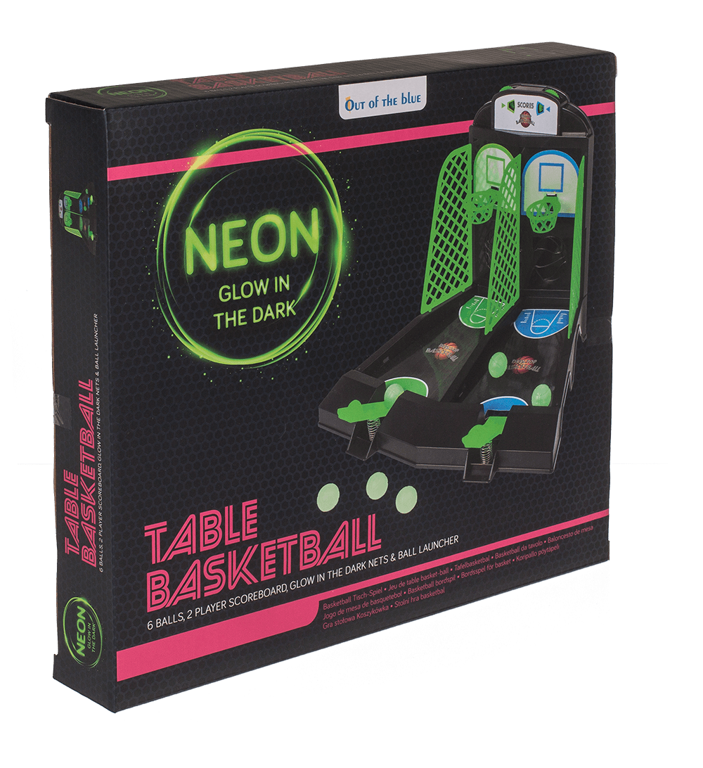 Desktop Basektball Game, Glow in the Dark,