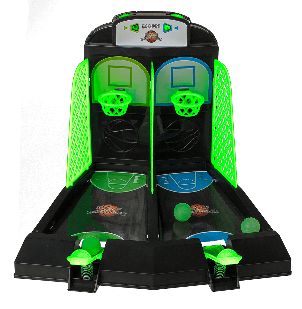Desktop Basektball Game, Glow in the Dark,