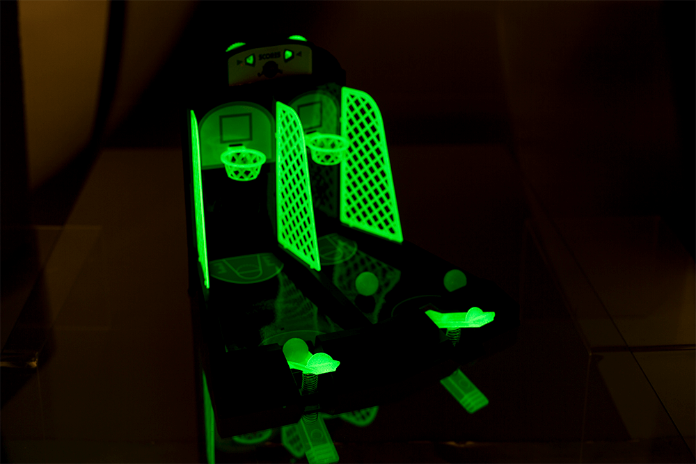 Desktop Basektball Game, Glow in the Dark,