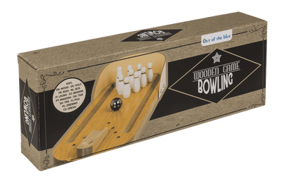 Tabletop Bowling Game, incl. 1 ball, 10 skittles,