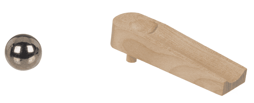 Tabletop Bowling Game, incl. 1 ball, 10 skittles,