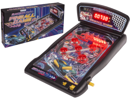 Racing Car Pinball Game, 43 x 25,5 x 17 cm,