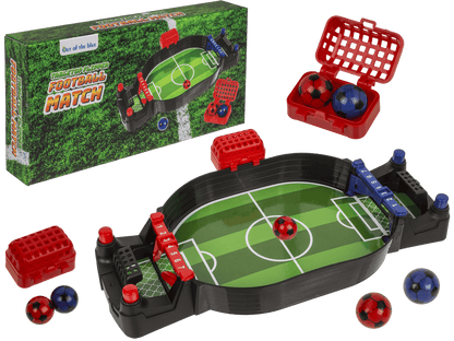 Tabletop flipper football match