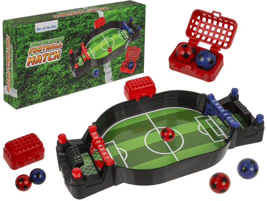 Tabletop flipper football match