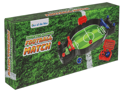 Tabletop flipper football match