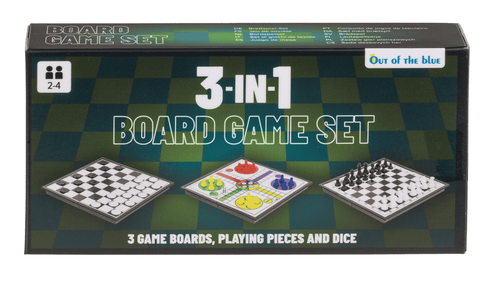 Chess Game 3in1, draughts, ludo, chess