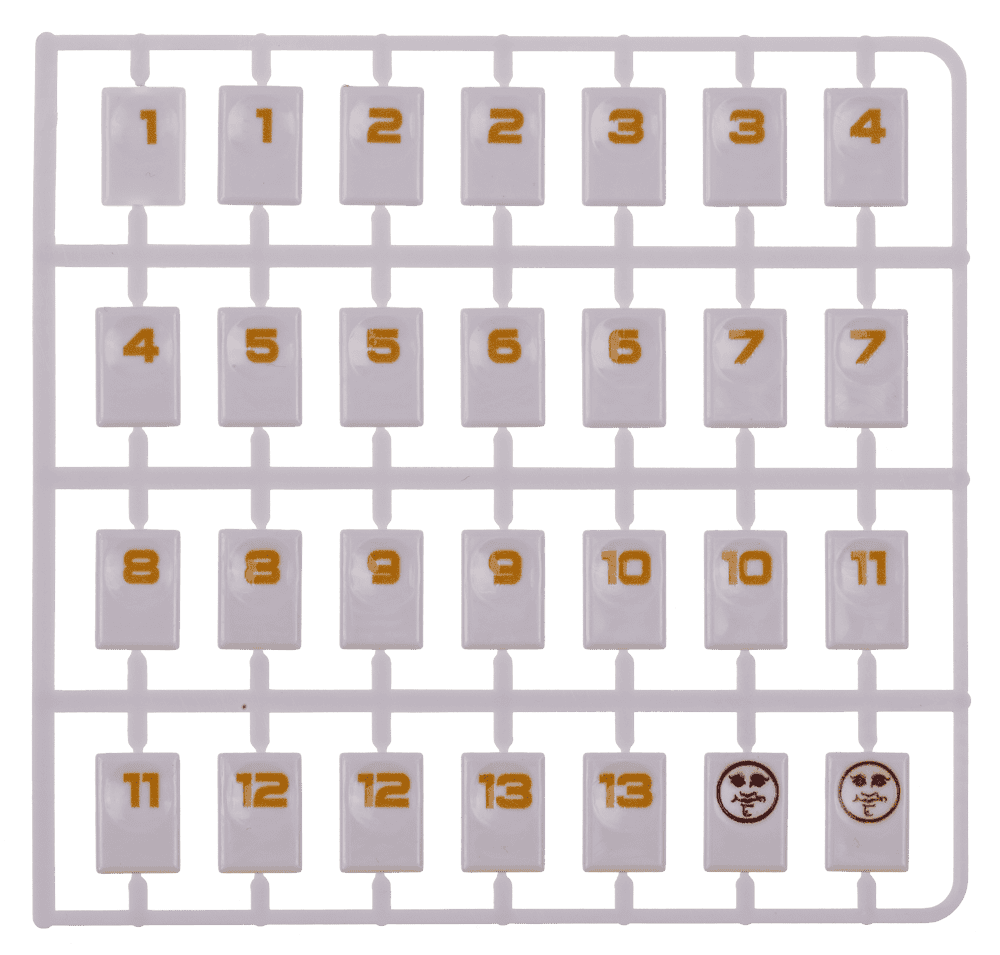 Rummy Game, 10,5 cm.