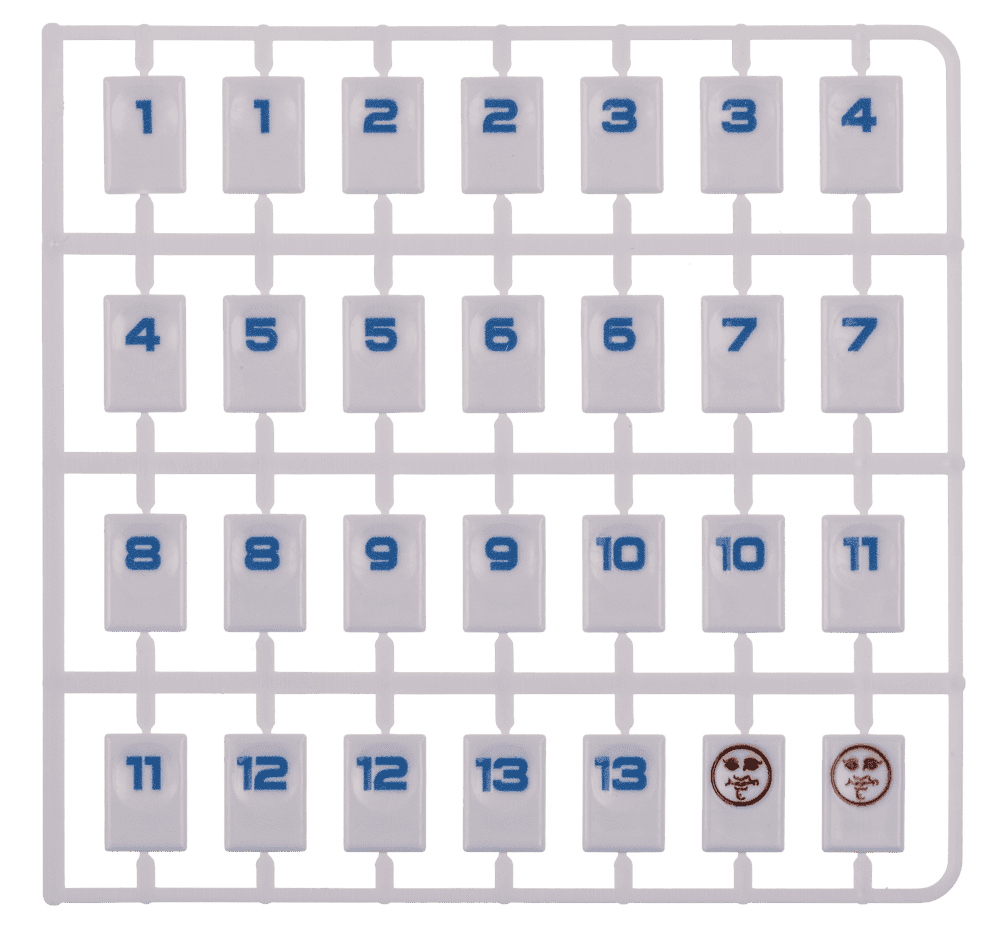 Rummy Game, 10,5 cm.