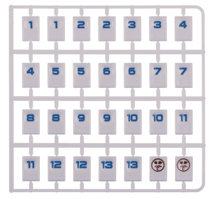 Rummy Game, 10,5 cm.