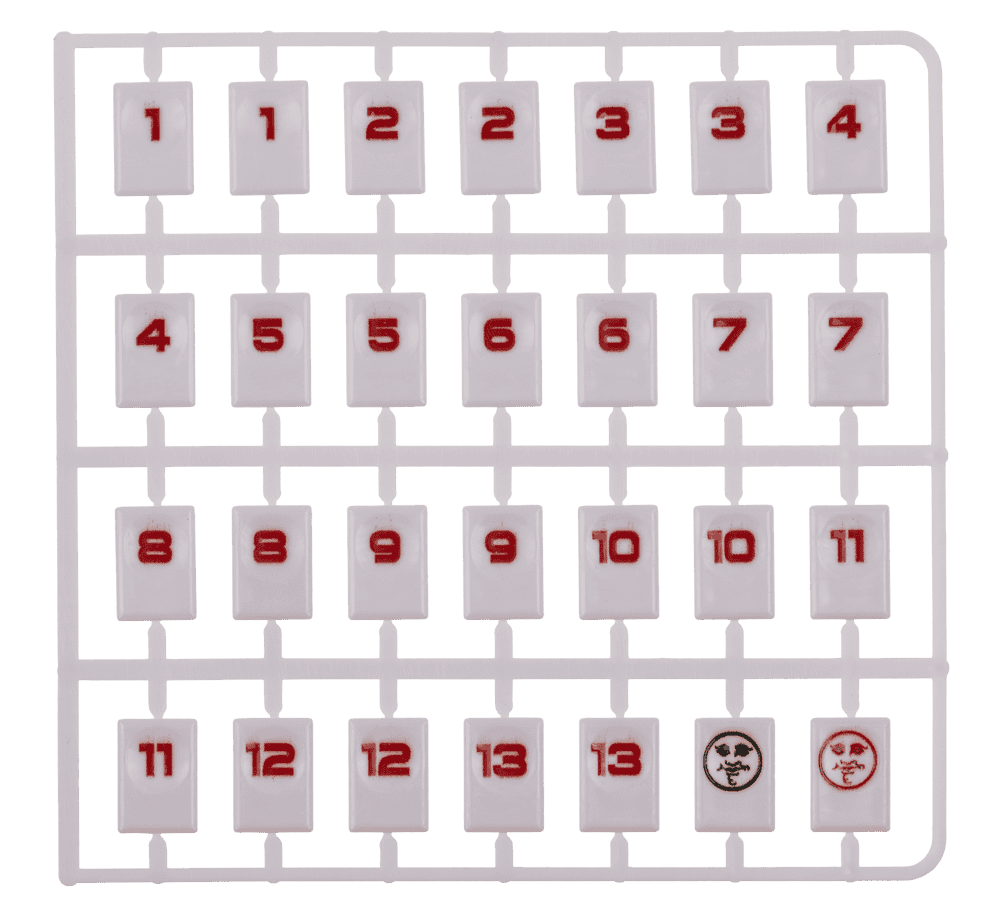 Rummy Game, 10,5 cm.