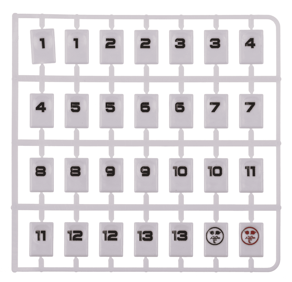 Rummy Game, 10,5 cm.