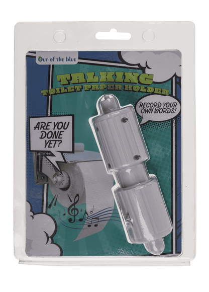 Talking Toilet Paper Holder, 3,5 x 16 cm,