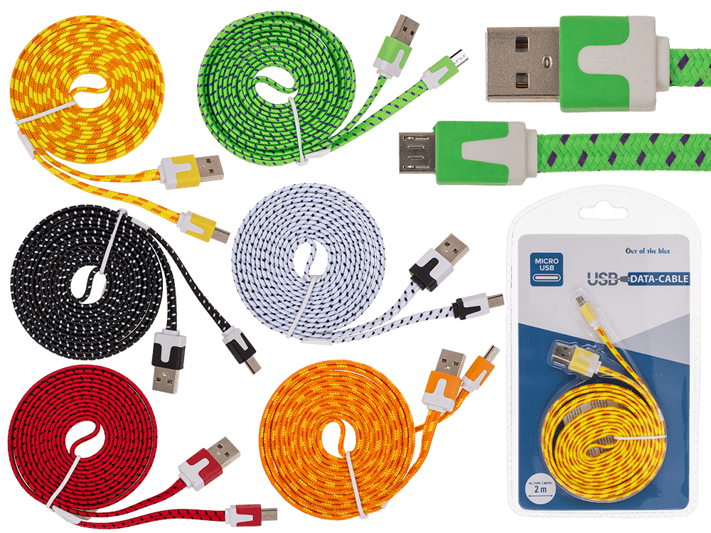 USB cable with micro USB,