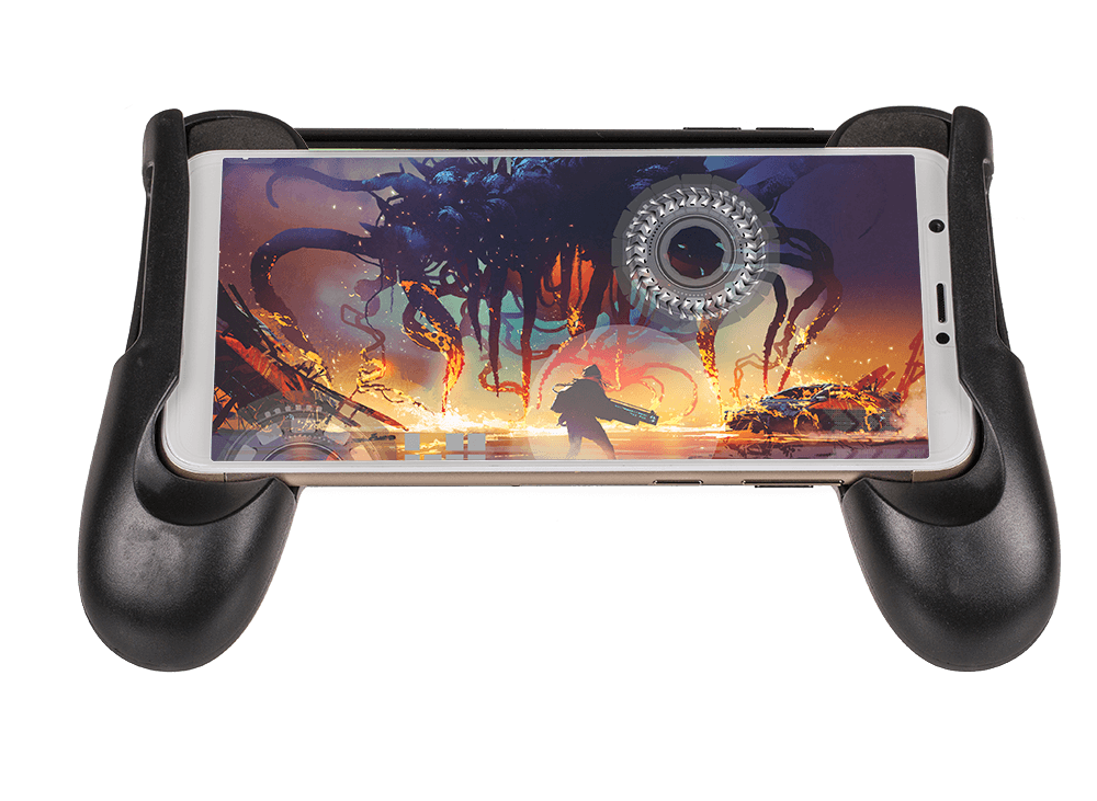 Smartphone holder, controller,