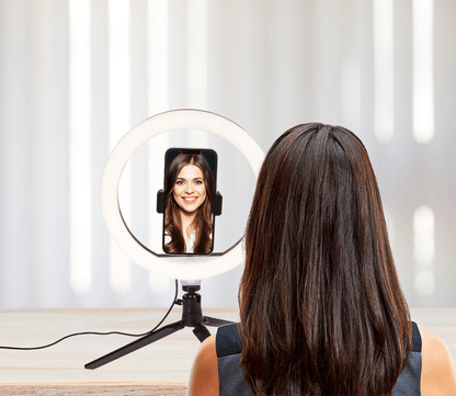 USB LED light ring, with 3 intensities,