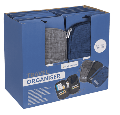 Travel Document, Wallet and Phone Organiser,