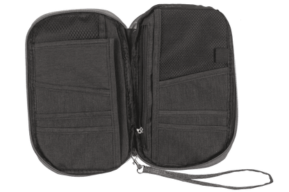 Travel Document, Wallet and Phone Organiser,