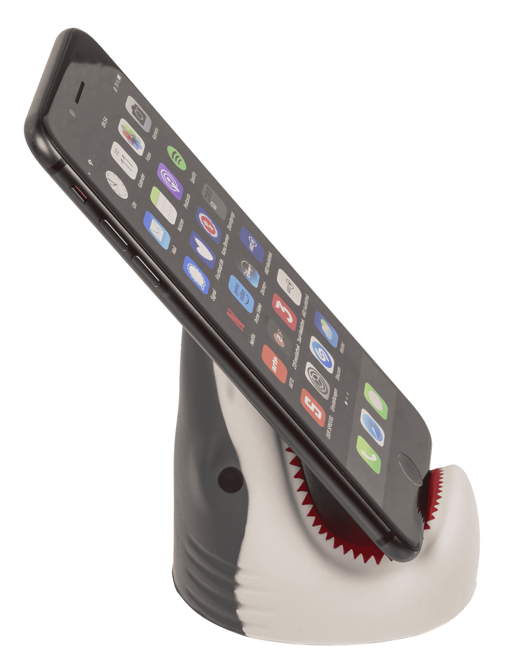 Squeeze phone stand, Shark,  8,5 cm,