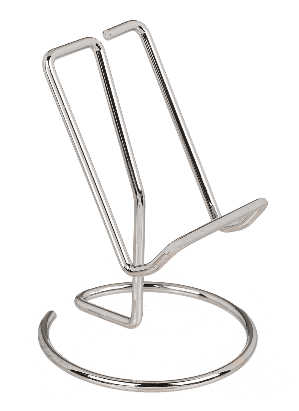 Phone holder, Silver, approx. 10 x 8 cm,