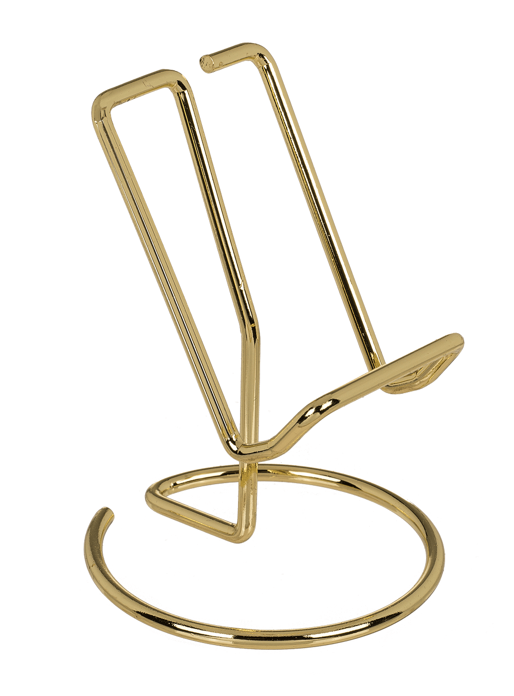 Phone holder, Gold, approx. 10 x 8 cm,