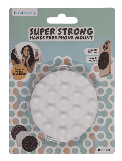 Mobile phone holder suction cup, 6,5 cm,