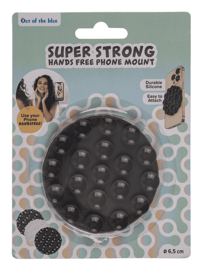 Mobile phone holder suction cup, 6,5 cm,